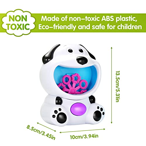 Kid Odyssey Bubble Machine, Dog Bubble Blower with 4 fl oz Bubble
