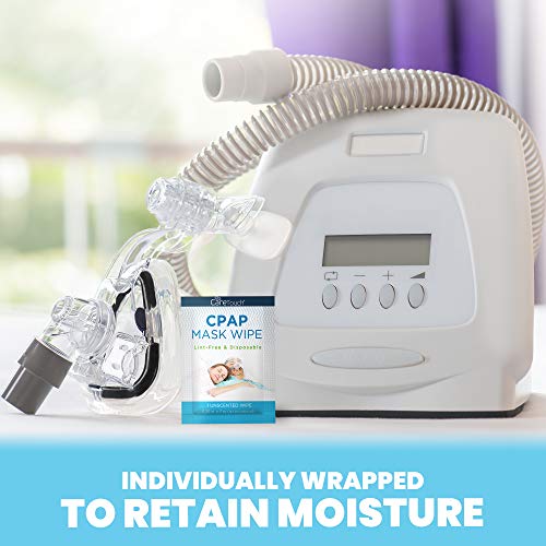 Care Touch CPAP Travel Mask Wipes 25 Individually Wrapped CPAP Wipes