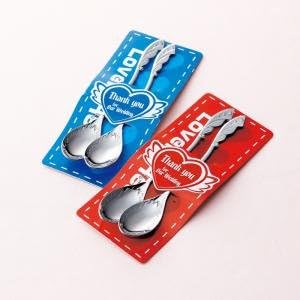 Amazon 日本製 スイートエンジェル ペアスプーン 2本セット プチギフト スプーン オンライン通販