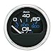 Faria Beede 13712 Chesapeake Stainless Steel Water Pressure Gauge Kit (30 PSI) - 2', Black