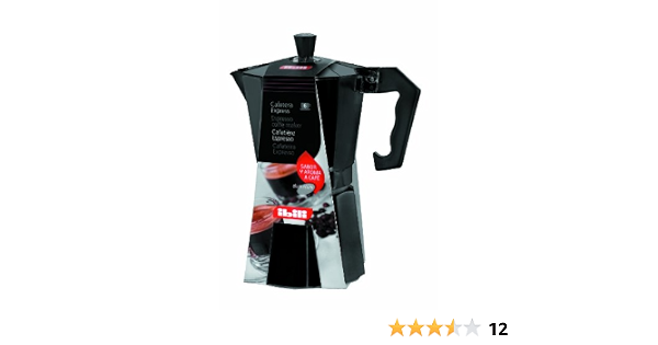 IBILI 612209 - Cafetera Express Negra 9 Tazas : Amazon.es: Hogar y cocina