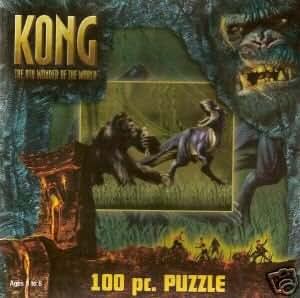 Amazon.com: Kong; the 8th Wonder of the World; 100 pc. Puzzle: Toys & Games