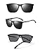 Polarized Sunglasses for Men Aluminum Mens Sunglasses Driving Rectangular Sun Glasses for Men/Women