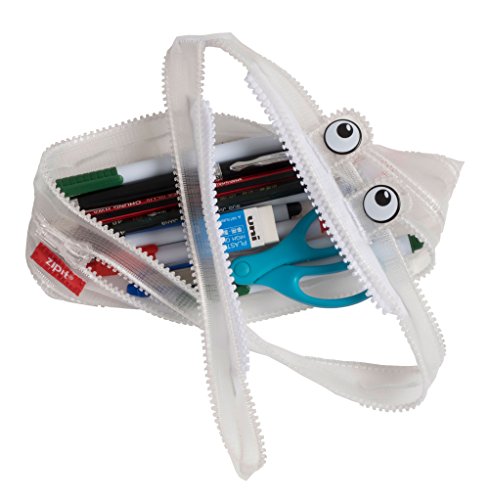 ZIPIT Monster Pencil Case Special Edition, Transparent - Thumbnail 2