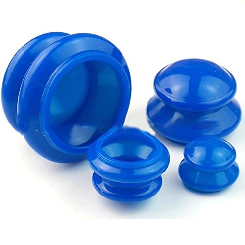 Finlon 4 Silicone Cupping Therapy Set Professional Vacuum ...