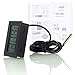 WINGONEER 5Pcs Digital LCD Thermometer Temperature Monitor with External Probe for Fridge Freezer Refrigerator Aquarium -Black