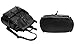 Leather Backpack, COOFIT Black Backpack Black Leather Backpack Purse Bookbag for Women