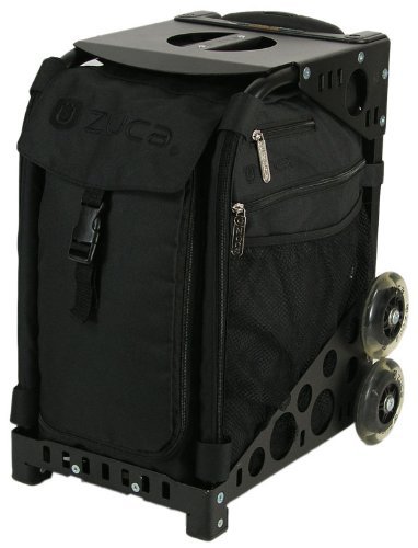 Zuca sibs236 sport insert bag stealth black logo embroi…