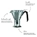 Rösle Stainless Steel Confectionary Funnel with Silicone Handle