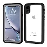 OTBBA iPhone XR Waterproof Case, IP68 Certified Full Body Sealed Waterproof Shockproof Snowproof Dirtproof Underwater Protective Case Compatible for XR (Clear)