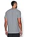 Under Armour Men's Charged Cotton T-Shirt True Gray Heather (025)/Black, Medium