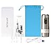 Water Flosser,Bestrice Nasal Irrigation Dental Care Collapsible Portable Oral Irrigator with Nasal Wash of 2 Modes Cordless IPX6 Waterproof Rechargeable by USB Charger(Gray)