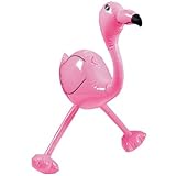 Amscan International Inflatable Flamingo Hawaiian