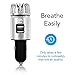 Powerful Car Air Purifier w/two 2.1 Amp USB Ports, Best Automobile Deodorizer, Freshener, Durable Ionizer - Removes Cigarette Smoke, Dust, Pollen, food odors & Pet smell