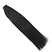Moresoo Black Tape in Hair Extensions Human Hair Seamless Hair Extensions Tape in Jet Black Hair Extensions Human Hair Tape in Real Hair Extensions Tape in Human Hair 22 Inch #1 20pcs 50g