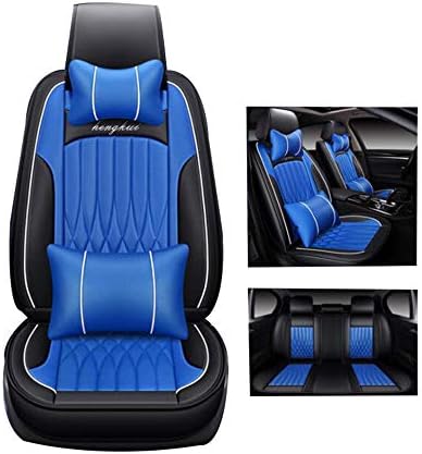 QCZD88 car seat cover is compatible with Kia CERATO, OPTIMA, FORTE, CARENS, CARNIVAL, SORETO, SPORTAGE, BORREGO, RIO,Blue,CARNIVAL