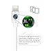 iPhone Charger Cable, Quntis 2Pack 10ft Extra Long Lightning Cable Cord Certified to USB Charging Charger Wire for iPhone 7 7 Plus 6s Plus 6s 6 Plus 5s SE iPad iPod (White)