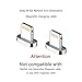 Add On Lightning Connector for NetDot 3rd Generation Magnetic Cable ( Lightning connectors/no cord)