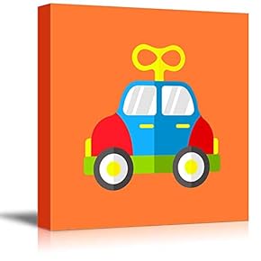 Square Canvas Wall Art - Toy Car - Kid