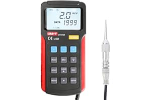 UNI-T UT315A LCD Vibration Tester Meter Acceleration 0.1~199.9m/s2 Velocity 0.01~19.99cm/s Displacement 0.001~1.999mm Long & 