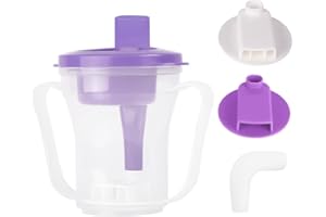 EHUCON Dysphagia Cups for Swallowing People, Provale Cup 5CC or 10CC of Liquid Each Time for Prevent Chocking