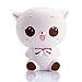 WATINC 1 Pcs Jumbo Squishy Kawaii White cat Cream Scented Charms, Lovely Toy for Stress Relief Toy Decorations Toy, Large Decorations Toy Large(White cat)