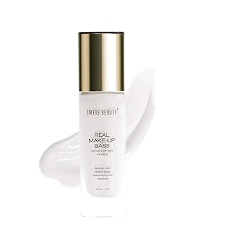 Swiss Beauty Real MakeUp Base Hightlighting Primer, Face MakeUp, Natural-Tint, 30ml
