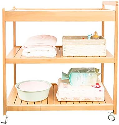 beech changing table