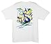 Guy Harvey Oil Rig Collage T-Shirt - White - XL