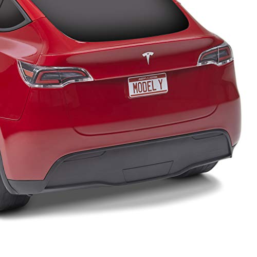 My First Tesla Model Y, cavalcabile rosso per bambini da 1,5 a 4 anni