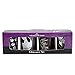 Silver Buffalo Disney Nightmare Before Christmas Colored Mini Glass Set, 4-Pack,Black