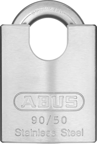 ABUS Padlock 90RK/50 Titalium - Rekeyable, Weatherproof, Marine Grade