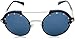Versace Womens Sunglasses Silver/Blue Plastic,Nylon - Non-Polarized - 53mm