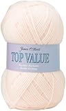 James Brett Top Value DK Double Knitting Wool 100% Acrylic Yarn 100g Ball (Light Peach 848)
