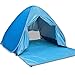 AUGYMER Beach Tent, UV Pop Up Sun Shelter Lightweight Beach Sun Shade Canopy Cabana Beach Tents Fit 2-3 Person