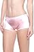 Barbra Lingerie Women's 6 Pack Various Style of Comfortable Satin Panties (XXX-Large, Satin Boyshorts)