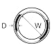 MarineNow Stainless Steel Round Ring 316 Marine Grade