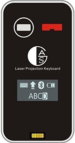 AGS Laser Projection Bluetooth Virtual Keyboard & Mouse with Build in Display Screen