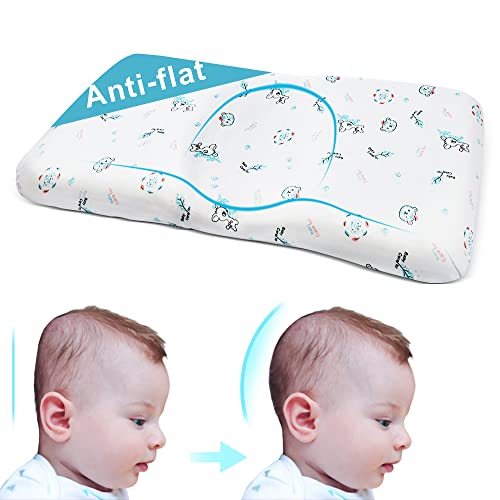 Baby Pillow for Sleeping, Infant Head Shaping Pillow Prevent Flat
