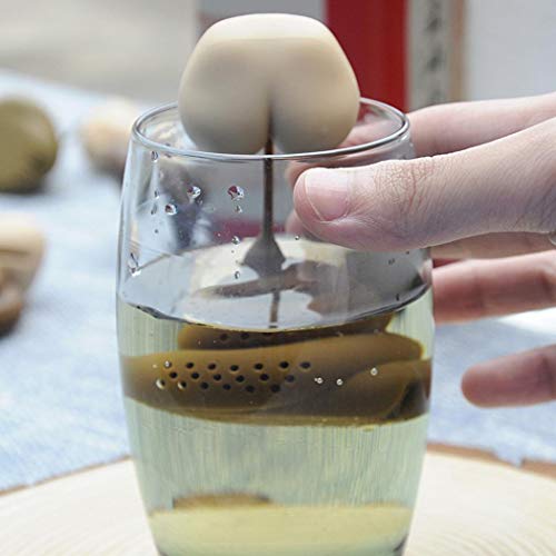 Rabate Creative Small Butt and Shit Shape Tea Leak Kitchen Tool Tea Ball Strainers
