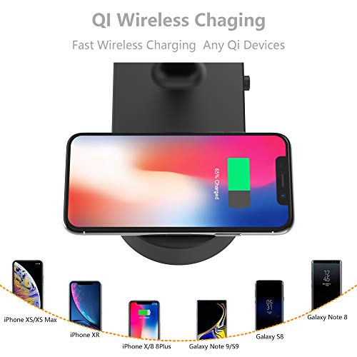 Qi Bedside Lamp COZOO USB Bedside Table & Desk Lamp with 3 USB Charging