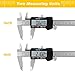 Digital Caliper, Adoric Electronic Digital Caliper Stainless Steel Body with Large LCD Screen | 0-6 Inches | Millimeter/Inch/Conversion