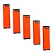 Cosmos 5 Pieces Fluorescence Orange Comfort Neoprene Handle Wraps/Grip/Identifier for Travel Bag Luggage Suitcase Travel Bag Luggage Suitcase Travel Bag Laptop Computer Tote Briefcases