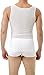 Underworks FTM Gynecomastia Ultimate Chest Binder Tank 997 - White Large