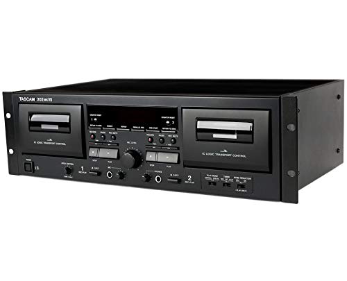 4 Tascam+202MKVII+Double+Cassette+Recorder