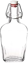 Bormioli Rocco Pocket Flask, 8.5 oz, Clear