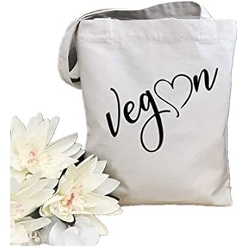  Vegan Tote Bag Vegan Gift Vegan Bag Vegan