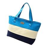 Women Large Canvas Shoulder Bag Handbag Cross-body Bags Cheap Colors for Girl by TOPUNDER YT