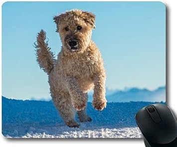 Bglkcs Custom Mouse Pad Golden Retriever Puppy Dog Dog