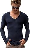 Rufskin Rocco - Deep V-Neck Long Sleeve Knit Fit Top